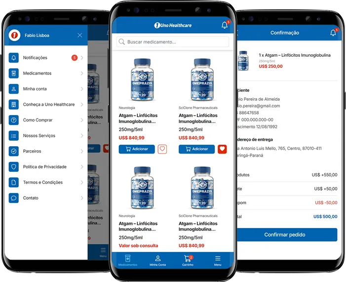 Thabata Bastos - Aplicativo Uno Healthcare